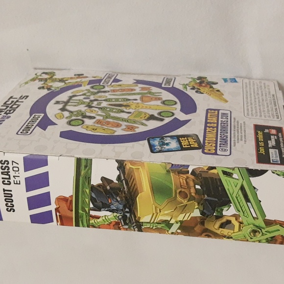 Transformers Construct-Bots Scout Class Dead End 2-in-1 Build, SEALED - Picture 5 of 11